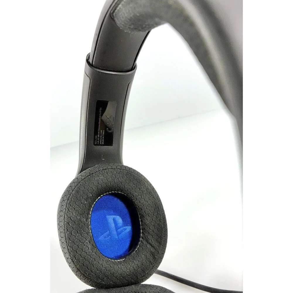 PDP LVL 40 Black Wired Stereo Gaming Stereo Headset for PS4 Model 051-108 Tested